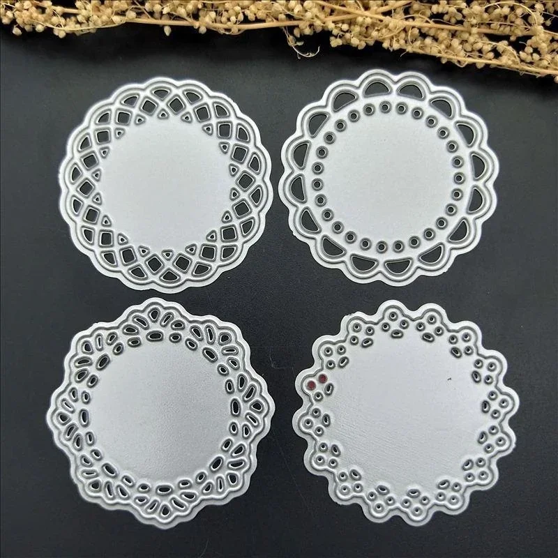 Circle Dies Oval Metal Cutting  Stencils DIY Scrapbooking Stamping Die Cuts Paper Cards Craft