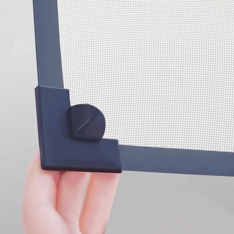 Magnetisches Fliegengitter-Zubehör, DIY Weich-PVC-Dekorationsstreifen, Magnetische Ecke für Fliegengitterfenster, Moskitonetz
