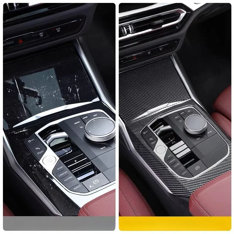 Central Control Gear Panel Decoration Sunday Night For BMW 3 Series  2020-2024 Interior Modification Supplies Accessories