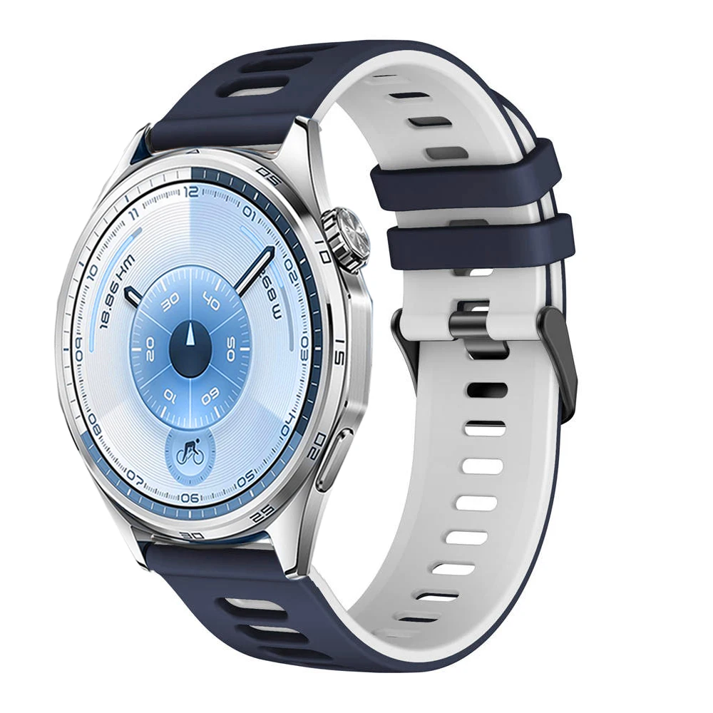 화웨이 워치 GT6, GT5, GT4 46mm용 22mm 20mm 실리콘 스트랩, 스포츠 손목밴드, 화웨이 워치 GT6 Pro/5 4 3 Pro용 소프트 밴드