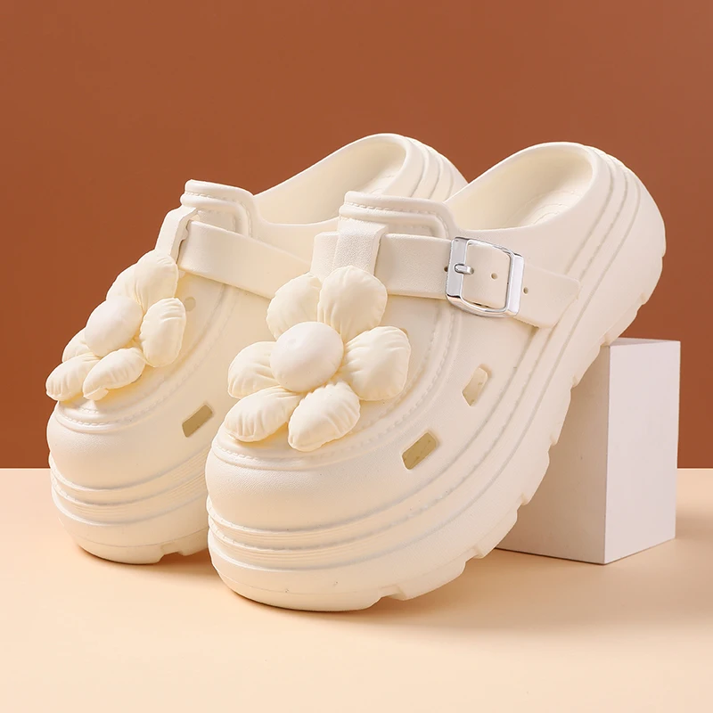 

Summer Casual Ladies Slippers Lightweight Body Anti Slip Durable Structure Perfect Matching Daily Outfit Walking Shoes