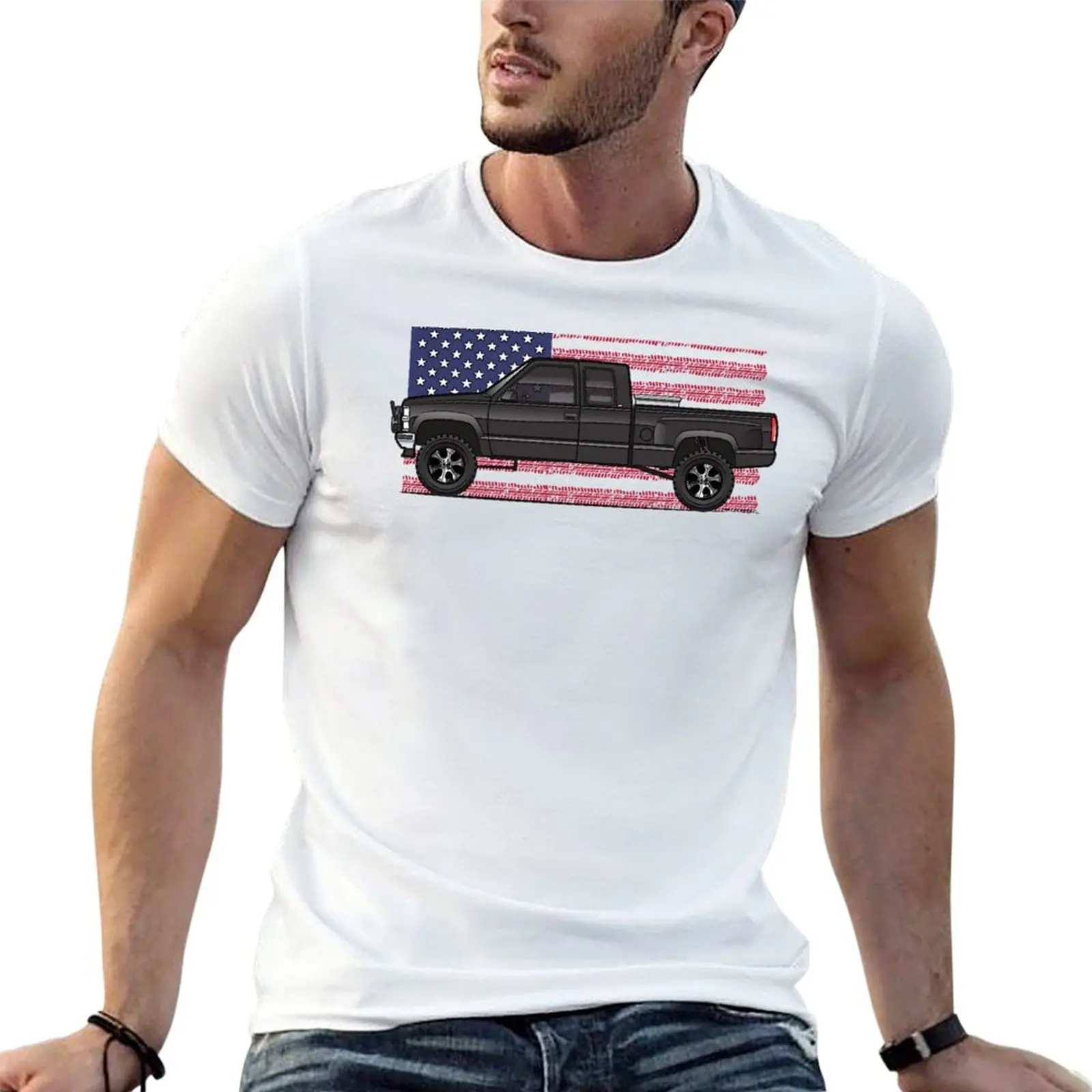 

Black 3 USA T-Shirt man t shirt graphic essential t shirt T-Shirt