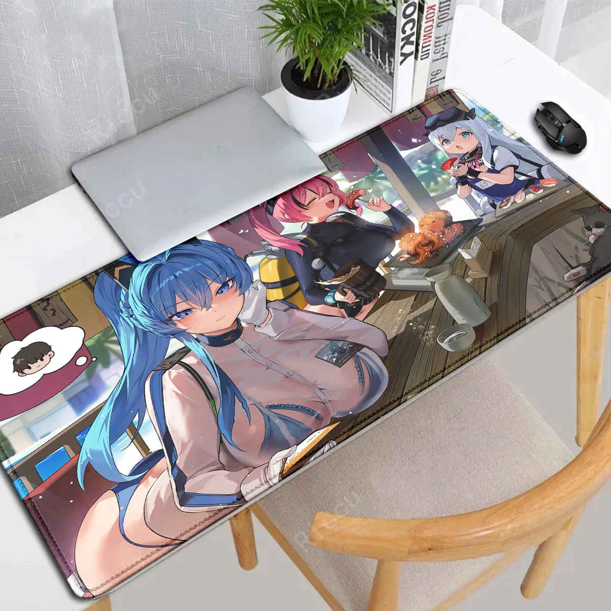 NIKKE The Goddess Of Victory XXL hentai Sexy girl mousepad PC Rubber Mice Mat Anime Table Mat Game Desktop Decorative mouse pad