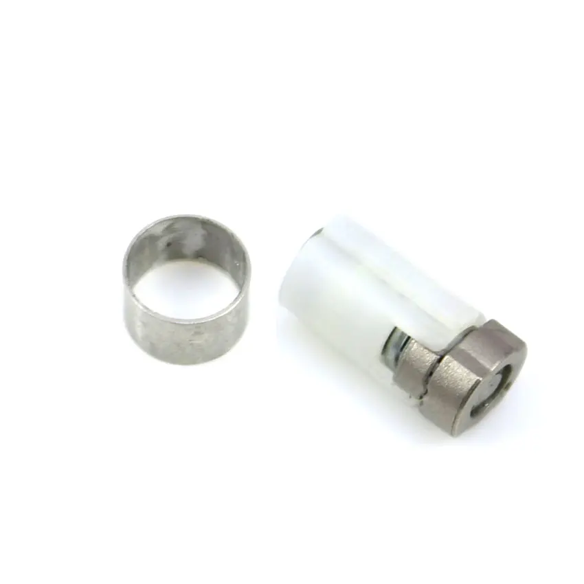 Obudowa osi zawiasu YuXi z metalowym pierścieniem część naprawcza dla Nintend DS Lite dla wału obrotowego NDSL