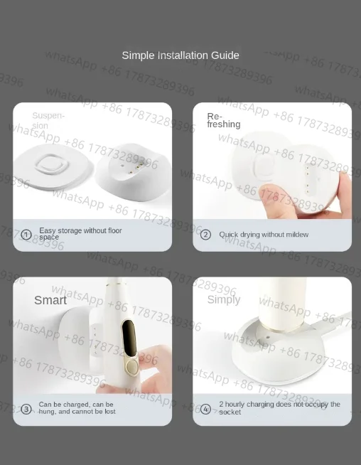 Для Oclean X/Z1/XPro электрическая зубная щетка с магнитной подвеской, зарядная база для хранения