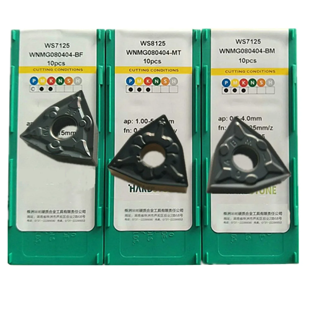 Оригинальный WNMG 080404 080408 080412   -MT WS8125 Твердосплавные токарные пластины с ЧПУ для стали