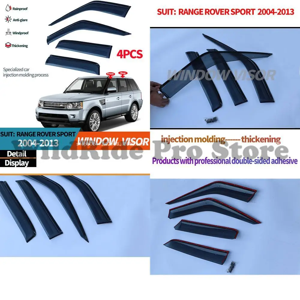 

1 set For Range Rover Sport Window Visors Rain Guards