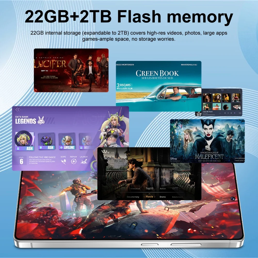 K-Touch Mobile Phones For S26 Ultra Android 15 Smartphone Global Version 5G Dual Card Dual Standby Cell phone 7.3 Inch 16+48MP Camera 7800mAh Battery Face Unlocked Cellphones