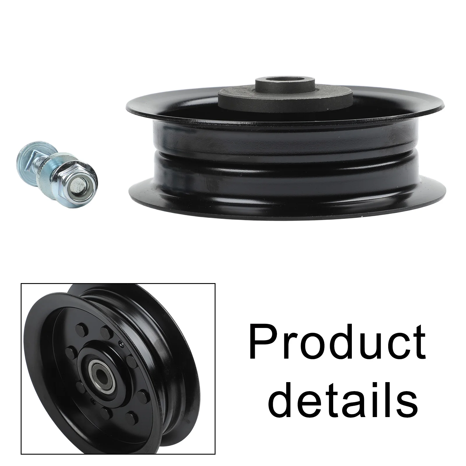 Reliable Replacement Idler Pulley for Craftsman Lawn Mowers Fits Models with 48 Inch or 54 Inch Decks Including TS342 and TS343