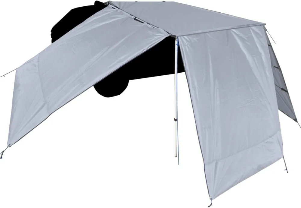 

Car Camping Awning with 3pcs Side Wall Extensions Overlanding Accessories Pull-Out Roof Rack Awning for SUV Truck Van(6.5x9.8ft