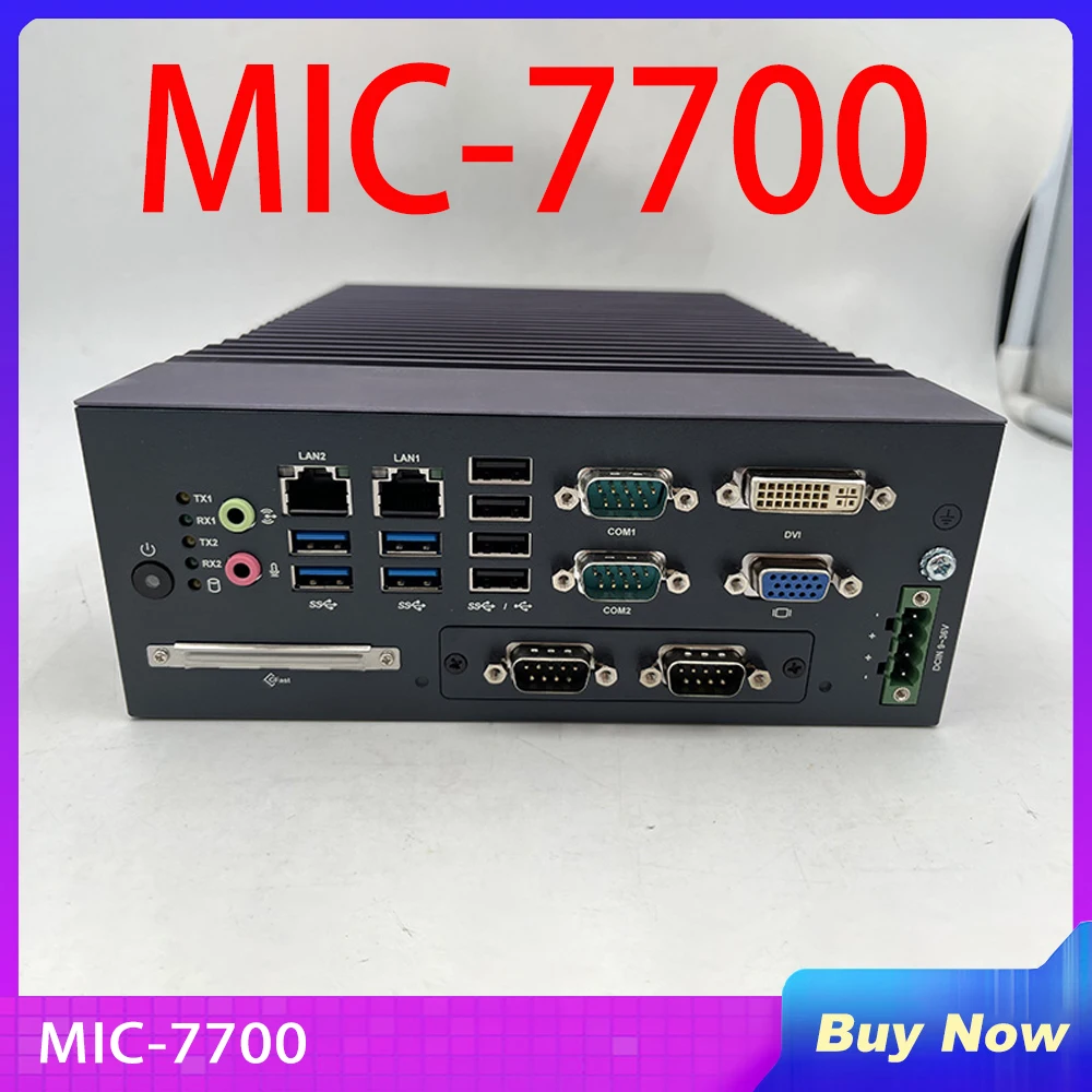 

For Advantech Fanless Embedded Industrial Computer High-quality Compact Computer MIC-7700