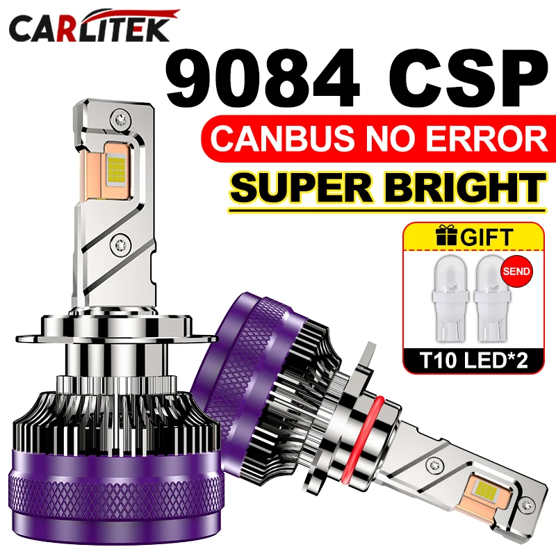 H7 H1 H3 H4 LED Headlight Super Bright H8 H9 H11 9005 HB3 9006 HB4 9012 HIR2 Light Bulbs Car Fog Lamps 6000K faros led para auto