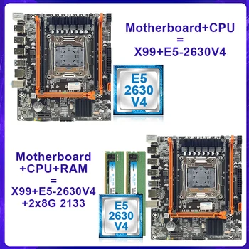 Envinda X99 motherboard with M.2 slot support LGA 2011-3 dual channel DDR4 memory core I7/Xeon series processors