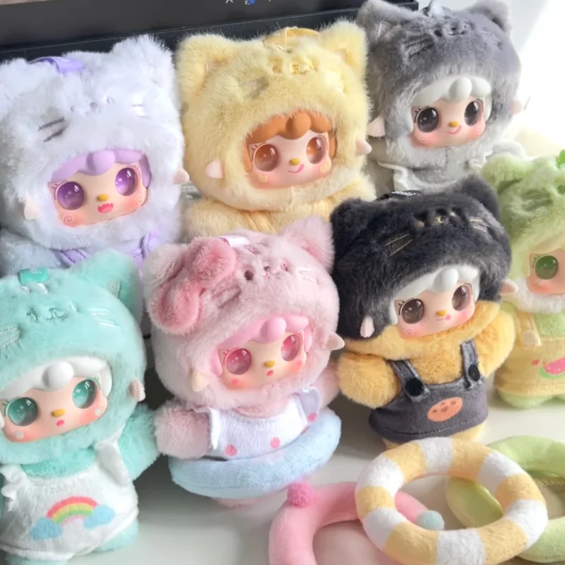 

New Yooki Kitten Summer Party Series Blind Box Mystery Surprise Box Kawaii Plush Toy Desk Decor Ornament Collectible Gifts