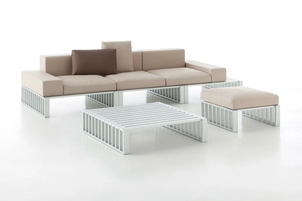 Good Quality Factory Directly Luxury Modern Aluminum Outdoor Patio Furniture Garden Aluminumsofa Set