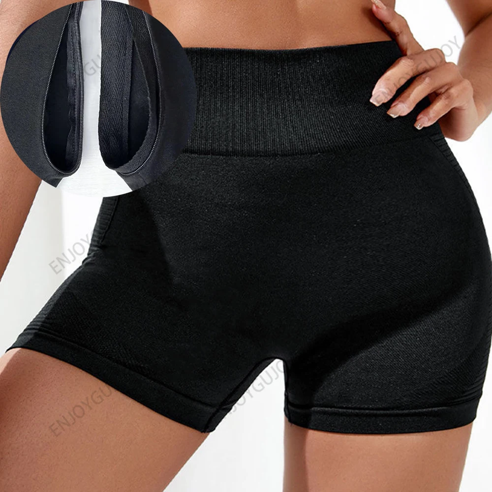 보이지 않는 오픈 가랑이 야외 섹스 여성을위한 이국적인 Hotpants 요가 바지 피트니스 반바지 엉덩이 리프트 섹시한 스포츠 빠른 건조