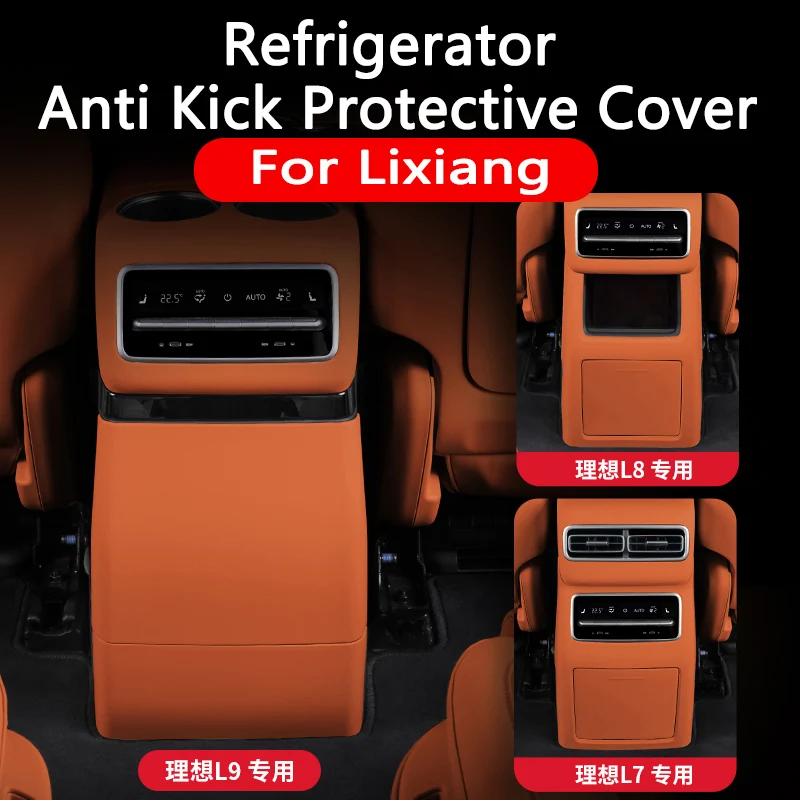 

Car Refrigerator Anti Kick Protection Cover for Li Lixiang L9 L8 L7 Central Control Anti Scratch Protective Plate Interior Parts