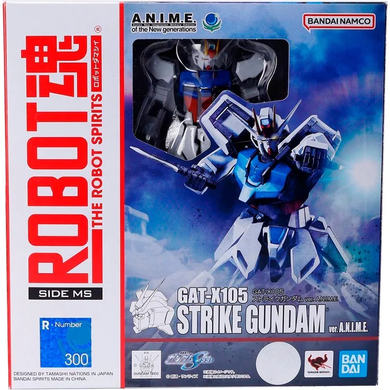 Bandai Gundam Modellbausatz Roboto Spirits Strike Anime Figur Gunpla Bausatz Gundam Sammlerstücke Actionfiguren Spielzeug Jungen Geschenk