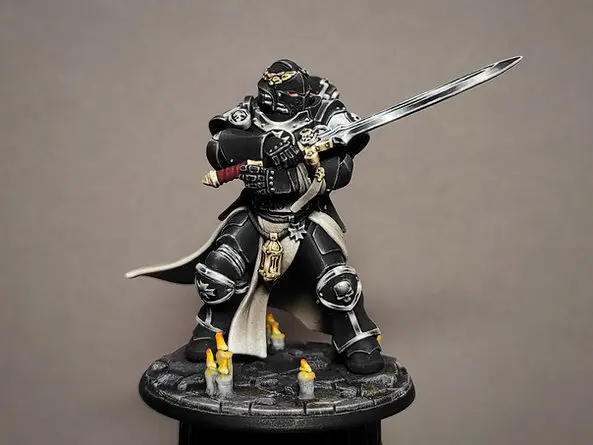 IMPERIAL TEMPLAR Crusader, Космический воин, Миниатюры Wargame, Рисунок, Бесконечность, Gamema