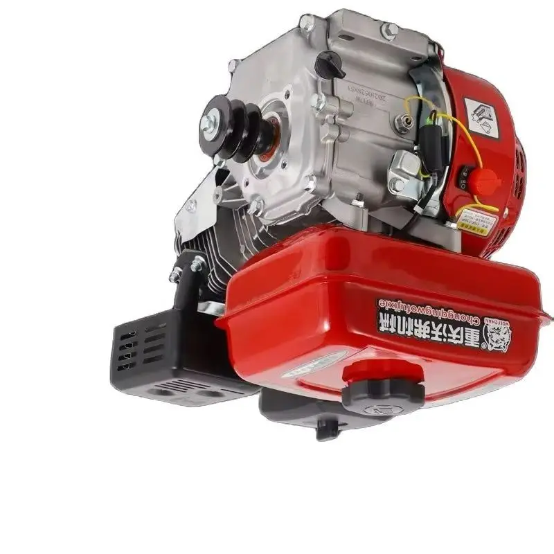 7.5HP 170F Power Head Micro Tiller Grinder Medicine Sprayer Threshing Machine with Water Pump And Pulley System for Agriculture