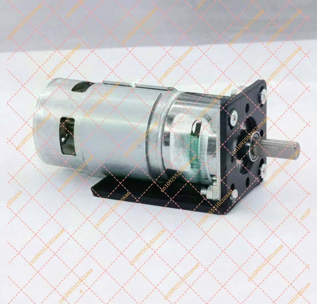 25W High Torque 775 Geared Motor DC 12V 24V 10-600RPM Adjustable Speed CW/CCW with Bracket High Power Reduction Motor
