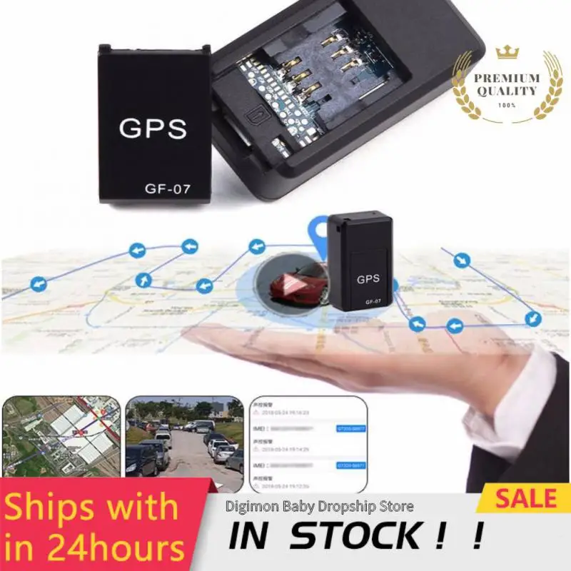 1pc New GF07 Mini GPS GSM/GPRS Car Tracking Locator Device Sound Recording Microtracker Loss Preventer Tracker Retainer