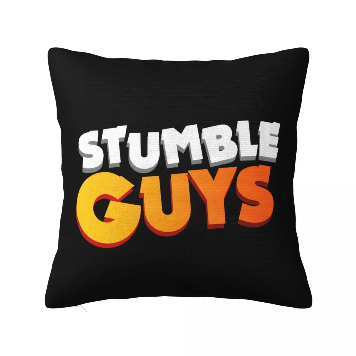 

Stumble Guys Cartoon Pillowcase Polyester Cushion Cover Decorative Game Pillow Case Cover Home Square 45*45cm