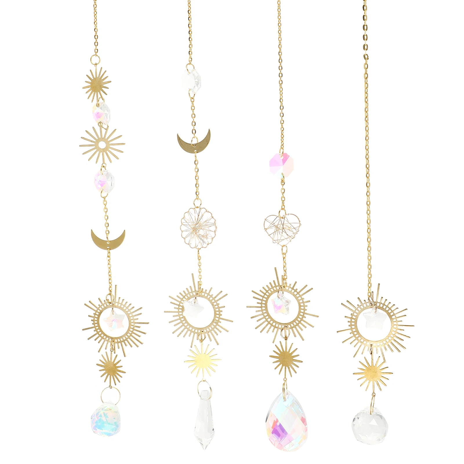 

Crystal Sun Pendant Hanging Decor Indoor Window nament Crystals Hanging Suncatcher Unique Suncatcher Elegant