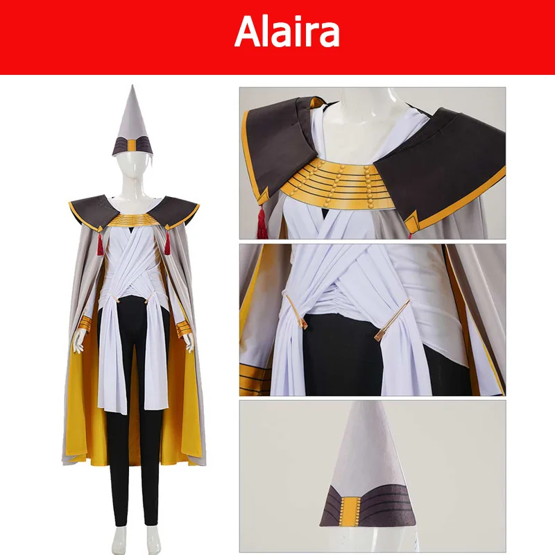 

Костюм для косплея Alaira, аниме-костюм «Ателье ведьмы»/«Ателье Тонгари Буси», женская одежда для косплея на Хэллоуин и карнавал