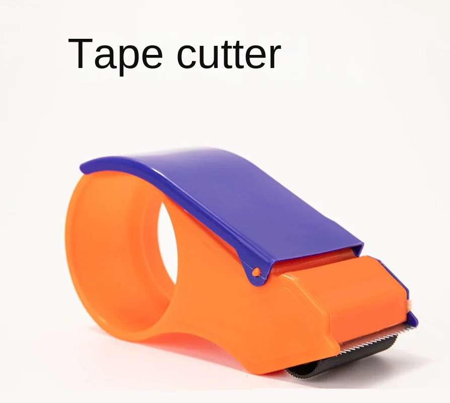 Tape Dispenser Plastic Sealing Packer Packaging Parcel 48MM Width Roller Tape Cutter Sealing Tape Holder Manual Packing Machine