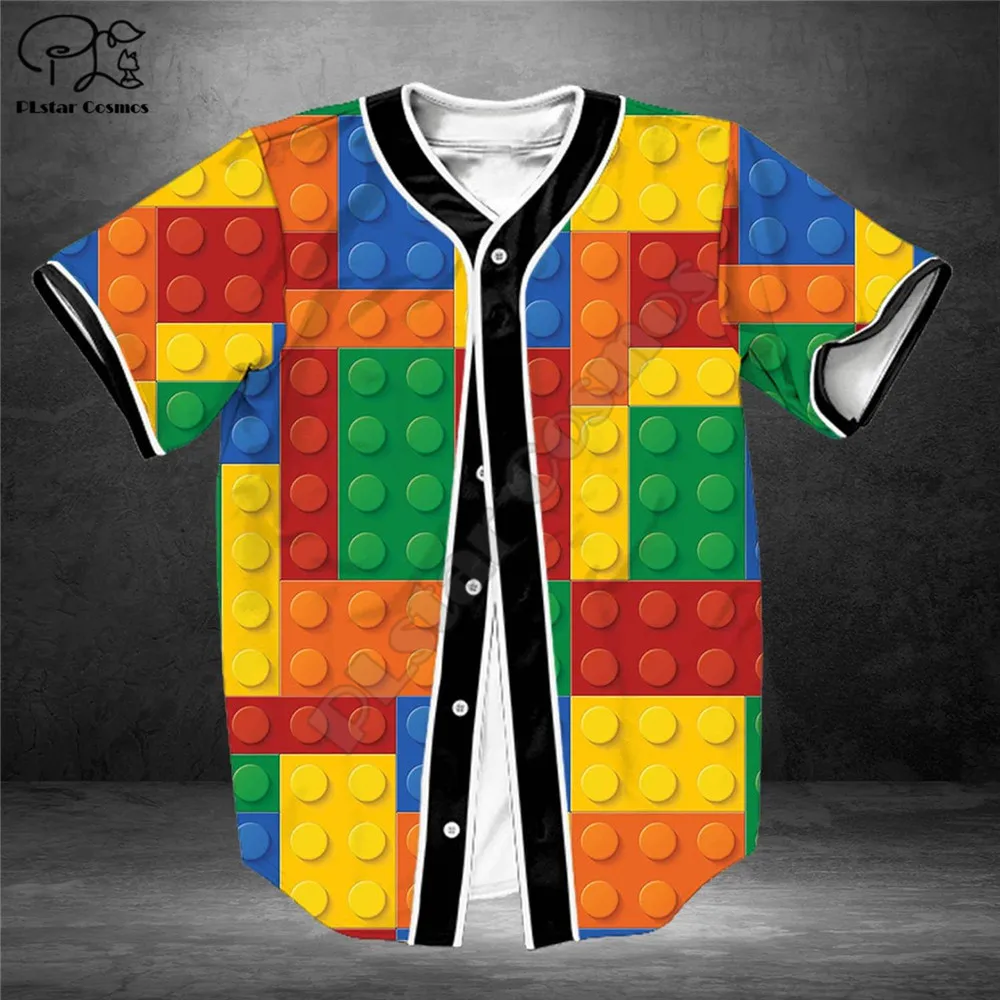 Cowboy Life Baseball Jersey Shirt 3D All Over Printed Baseball Jersey Shirts hip hop Tops