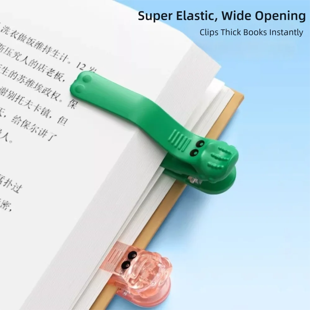 High Quality Multi-functional Automatic Bookmark Unique Colorful Reading Bookmark Cute Book Marks Reading Accessories