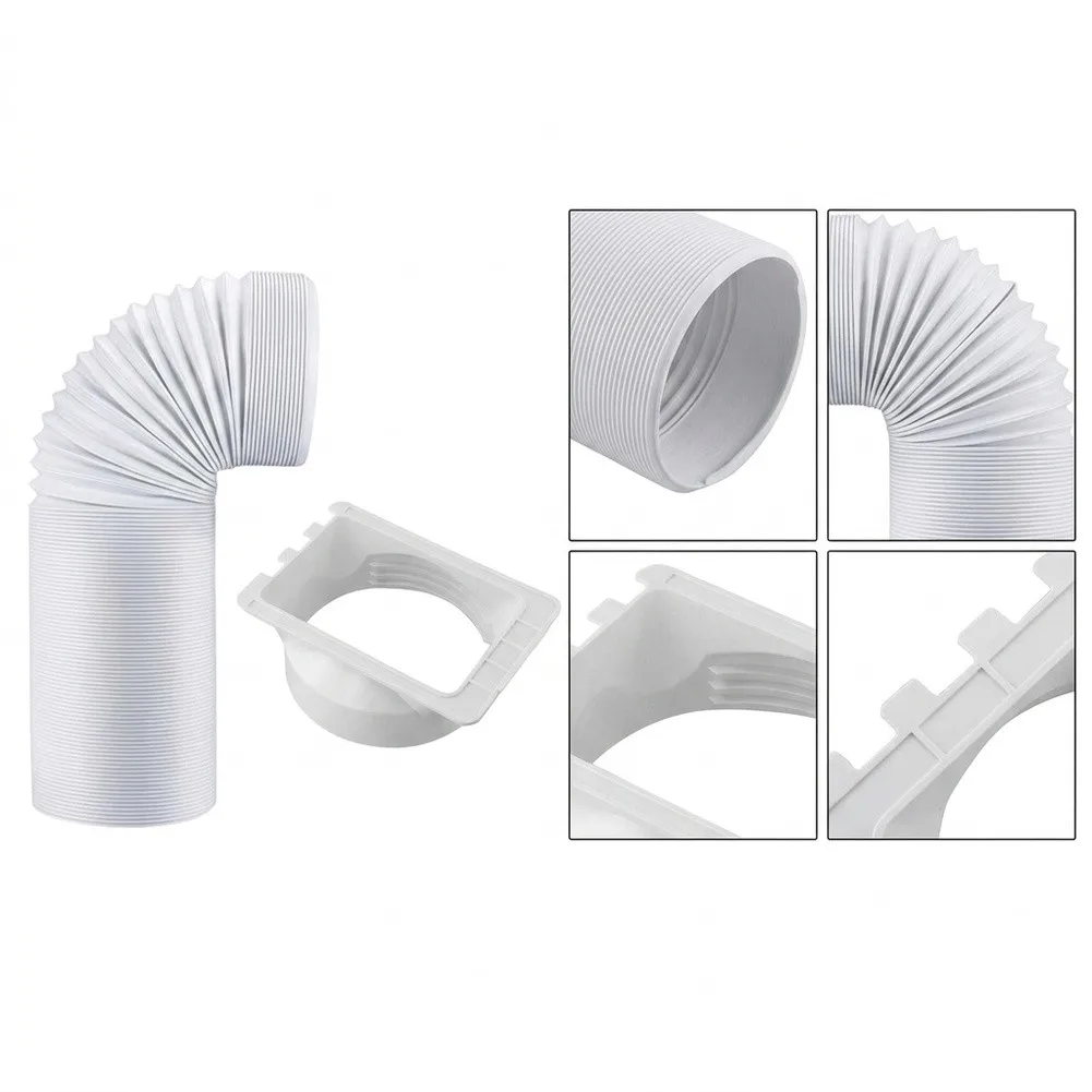 For Home Cooling Setup Portable Ac for exhaust Hose Wear-resistant Flexible Hose Installation Tool Flexible Venting Tube