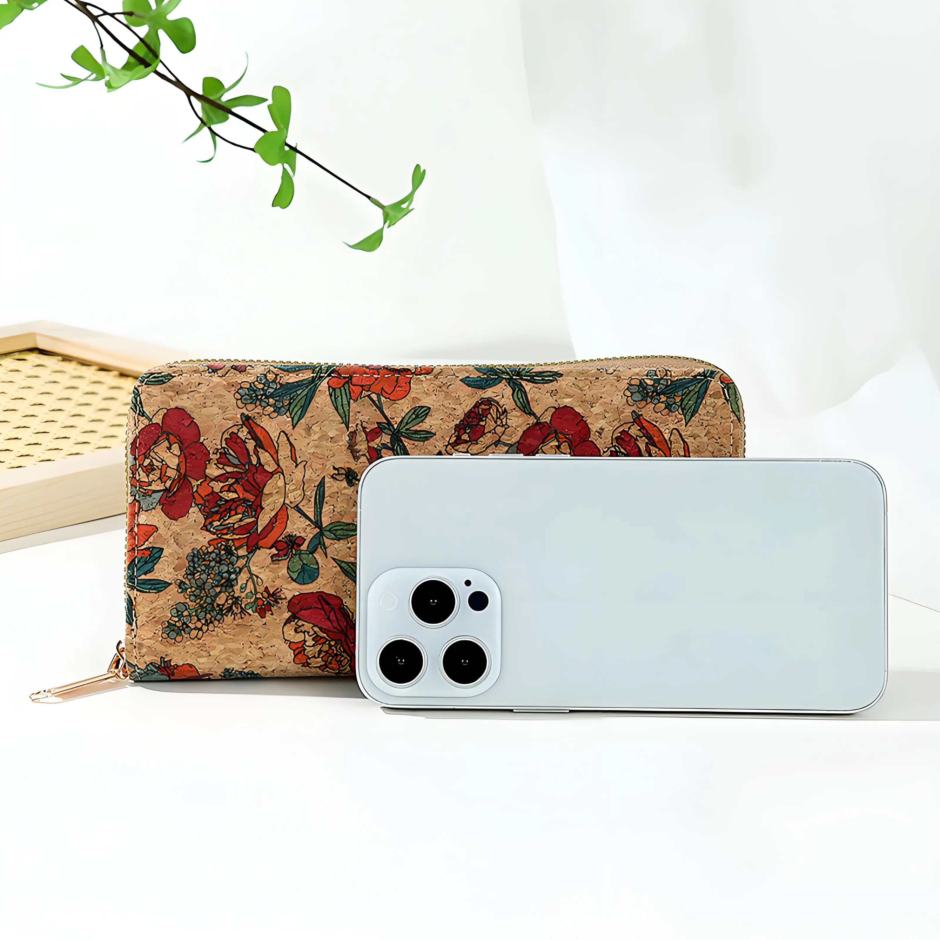 

Boho Wallet Zip Around Wallet Holds Cell Phone Bills Coins Credit Cards ID Cards, Literary Vintage Womens Bifold Wallet