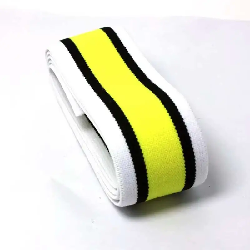 About 4cm accessories high quality striped belt elastic band/thickening plus soft imported tight tight NEW