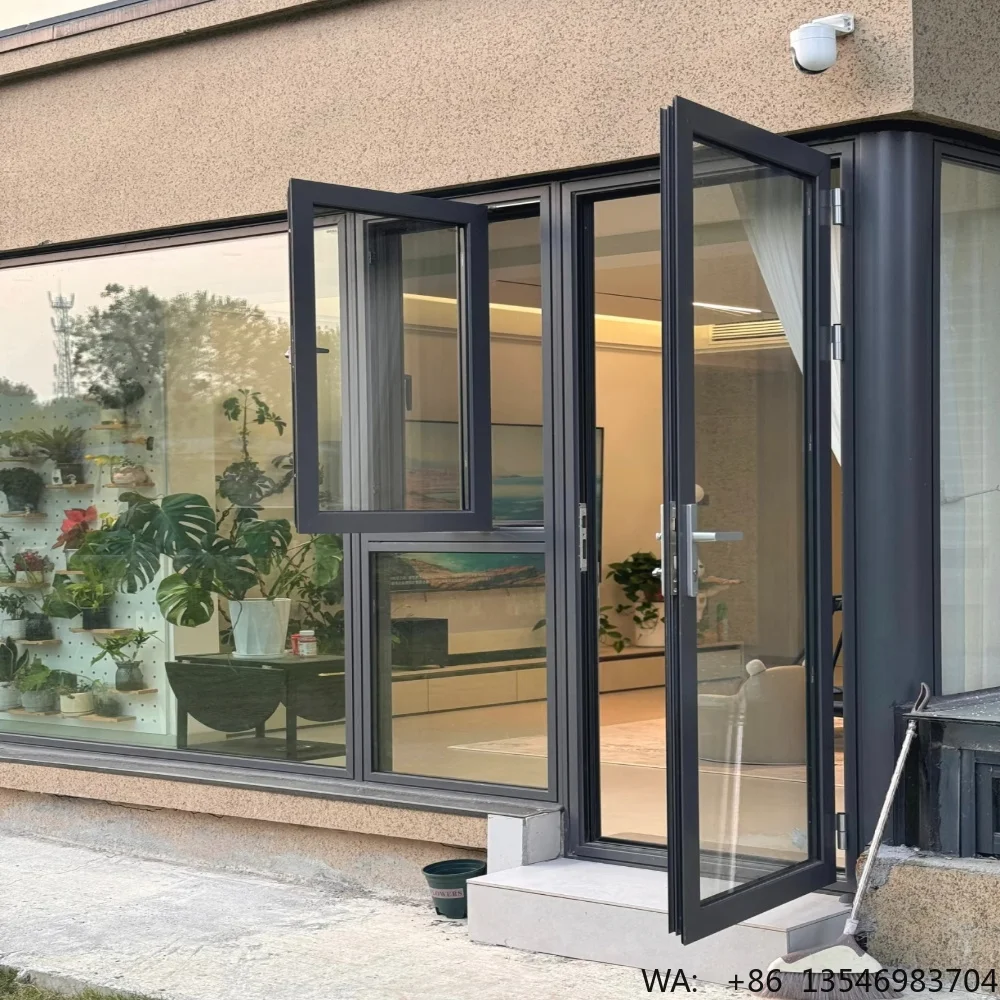 

Durable Swing Door Aluminum Frame for Villas Apartments and Housing Projects Affordable Use