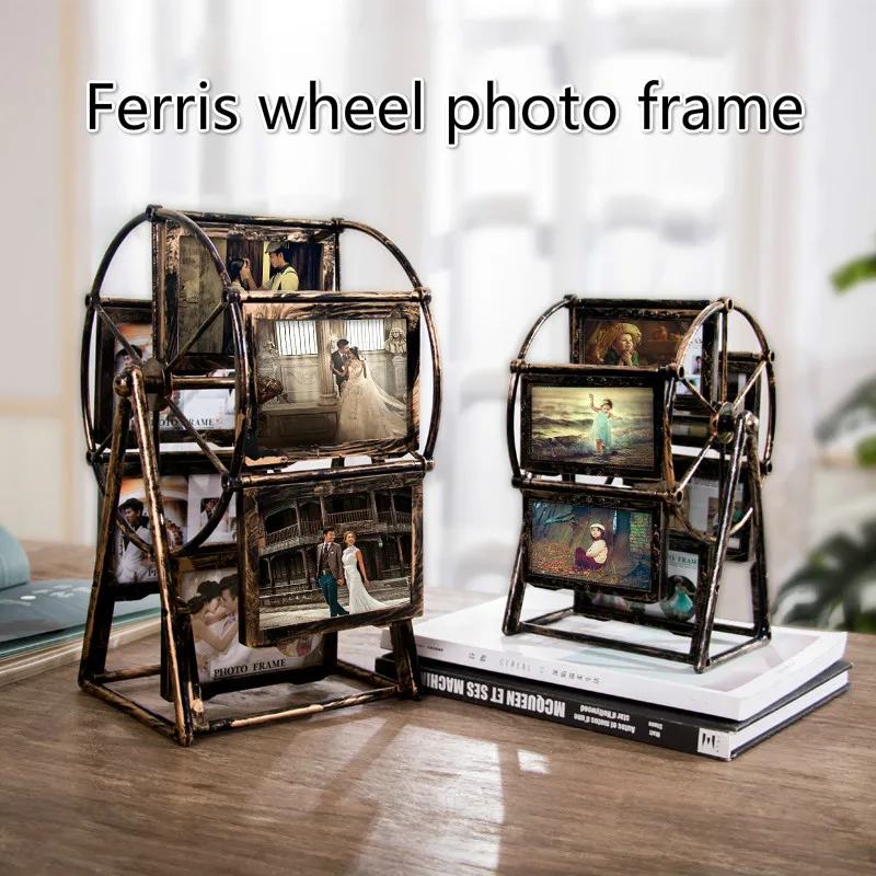 home decoration northern Europe indoor Ferris wheel ornament furnishing living room photo frame