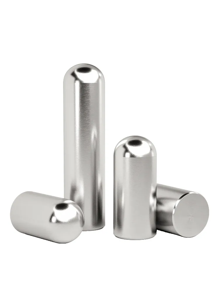 2-20Pcs Dia 4mm 5mm 6mm 304 Stainless Steel Solid Round Head Cylindrical Pin Locating Dowel Length 6-20mm