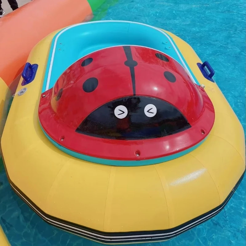 New Design Good Quality for Kids or Adults New Inflatable Electric Water Bumper Boats Cars