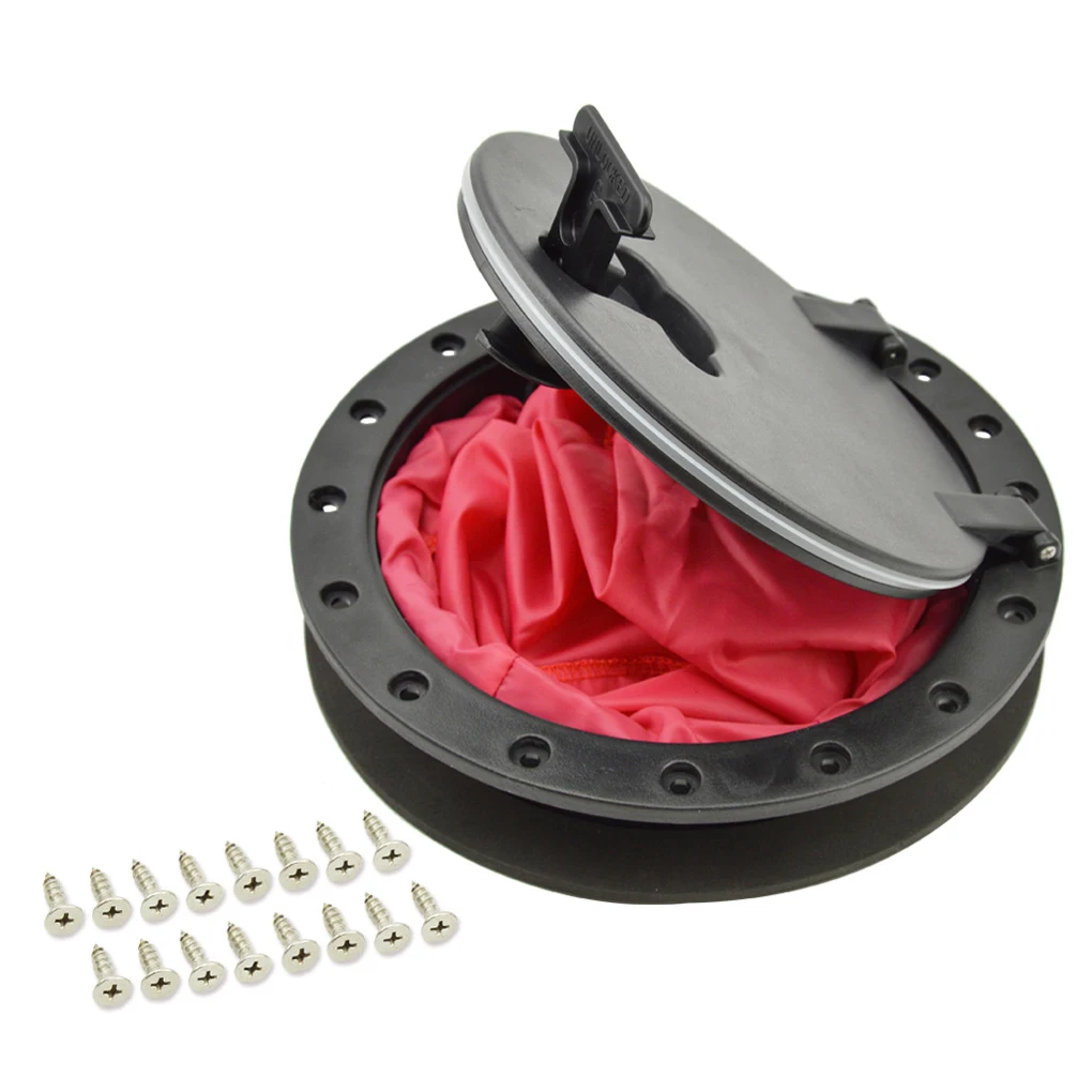 

Kayak Hatch Deck Plate Sealing Lid No Leakage Compact Size Marine Accessories Round Professional Outdoor Fittings