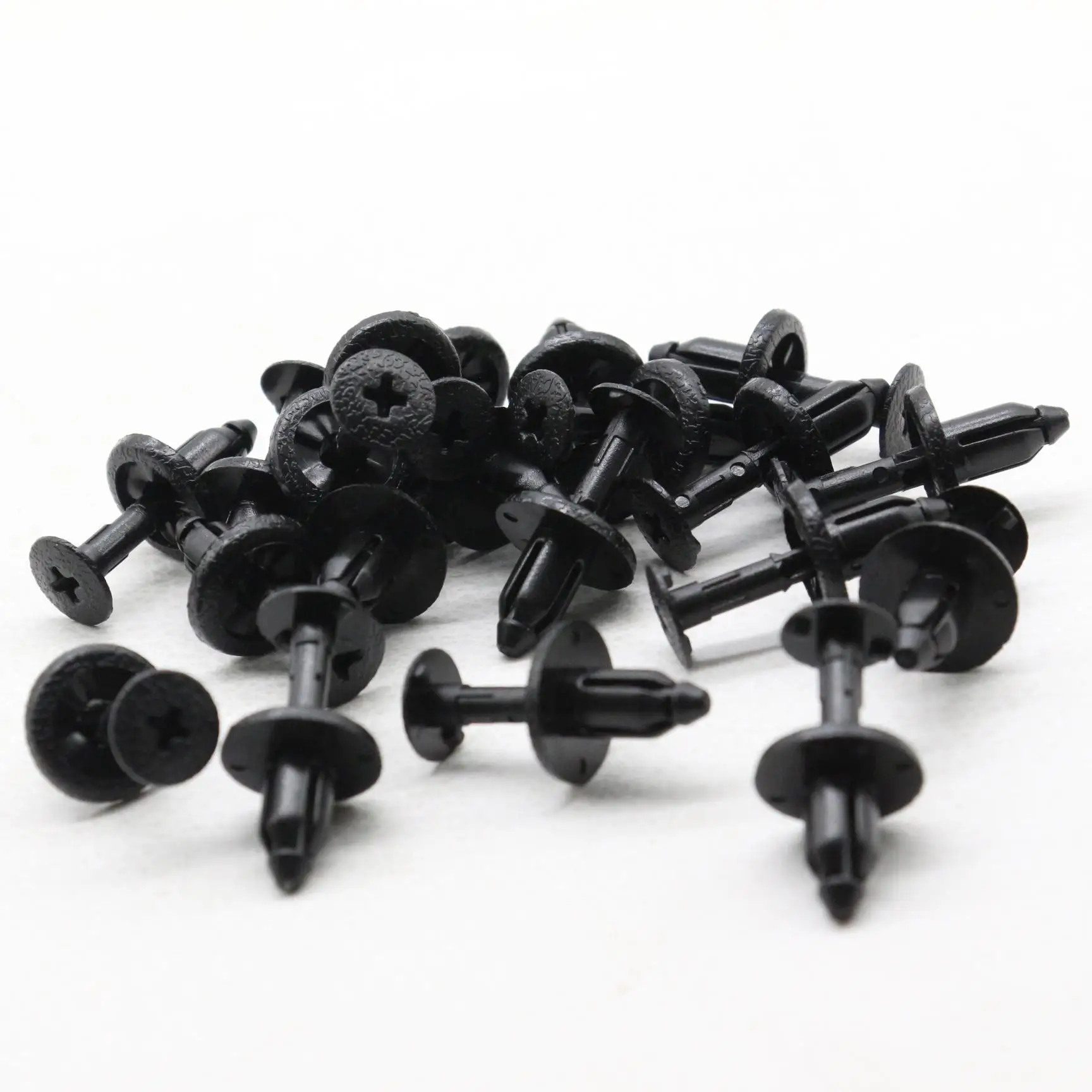 

20 pcs Cowl Top Vent Panel Clips Push-Type Fasteners Compatible With Toyota Air Intake Cover Retainer Black Nylon 90467-06168