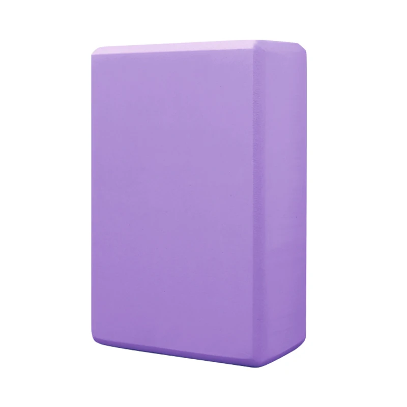 2PCS EVA Gym Block Foam Brick Training Exercise Fitness Equipment Dance Yoga Auxiliary Tool Stretching Body Shaping Tension Band