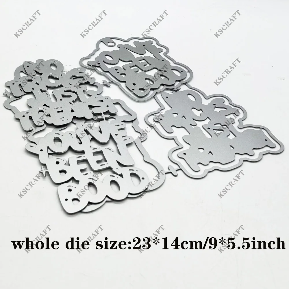 KSCRAFT Halloween Tags Cutting Dies Stencils for DIY Scrapbooking Decorative Embossing DIY Paper Cards - view 6