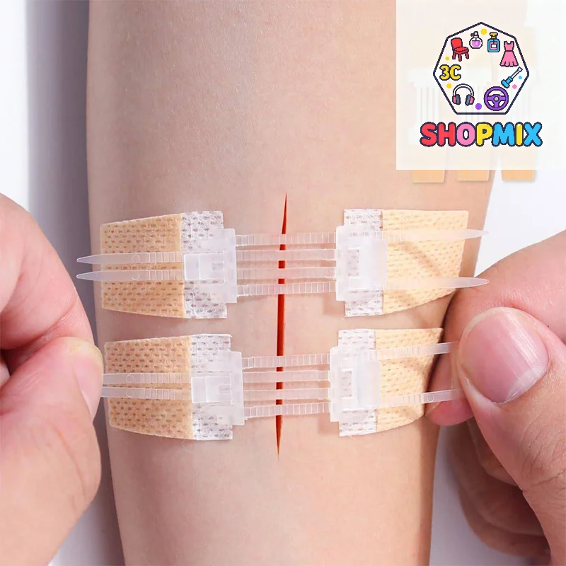 

Пластырь на молнии, безболезненный пластырь для закрытия ран, без швов, пластыри для перевязки на рану, редуктор швов на молнии, пластырь для улицы, портативный