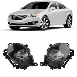 1 Pair of Front Fog Lights Left Right Rainproof Dustproof Car Fog Lamp 22865975 22865975 For Vauxhall Insignia 2013 To 2016