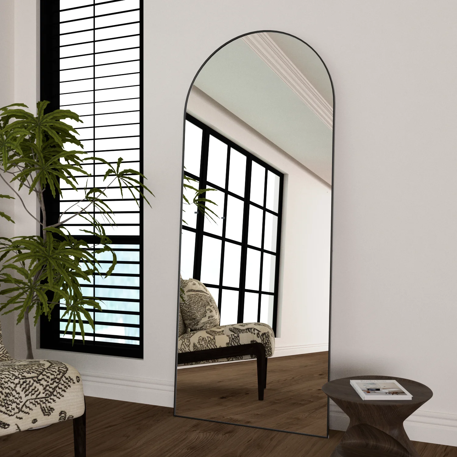 CASSILANDO Arched Full Length Mirror 65