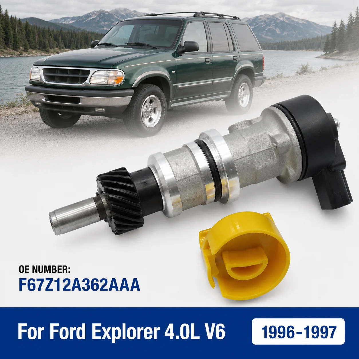 Camshaft Synchronizer For Ford Ranger Explorer Aerostar 1996-1997 Mazda B4000 1996-1999 4.0L V6 CSA8 F67Z12A362AAA