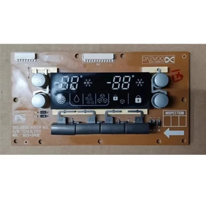 

Подходит для платы дисплея холодильника Siemens 30143E3150 BSS-540E, кнопка управления работой, базовая панель