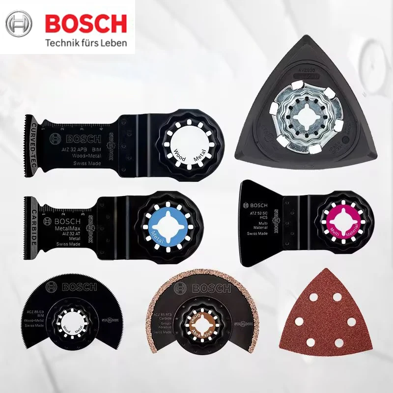 

Bosch StarLock Attachments Cutting Machine Accessories Woodworking Slotting Perforating General Accessories Bosch GOP Series