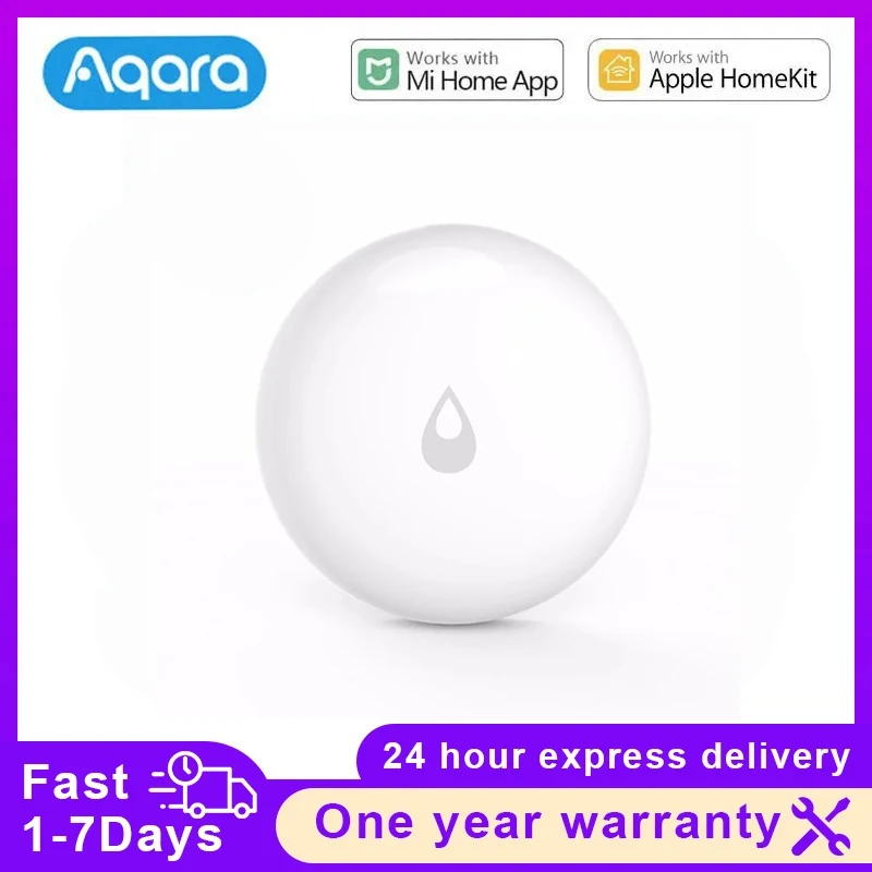 Aqara Water Leak Sensor Zigbee 3.0 Water Immersing Sensor Detector Alarm Security Soaking Sensor Smart Home Work With Mi Home AP